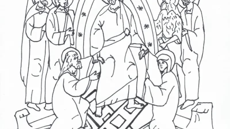 Pascha – Easter Sunday – Colouring Icon cover