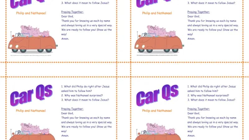 Philip and Nathanael Sunday – Car Qs cover
