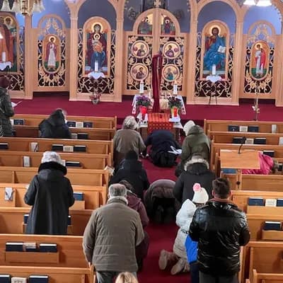 Stations of the Cross for Peace in Ukraine and the World at St. Nicholas Parish