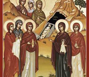 April 18; Third Sunday of Pascha. Sunday of the Myrrh-Bearing Women, Tone 2; our Venerable Father John, Disciple of Gregory the Decapolitan (c. 842)