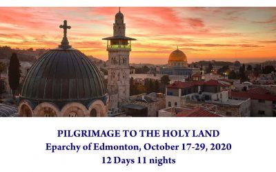 2021 Eparchial Holy Land PILGRIMAGE