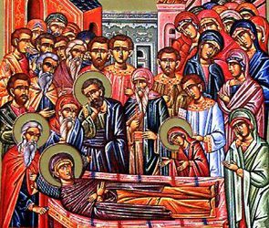 July 25; Dormition of St. Anna, Mother of the Most Holy Theotokos