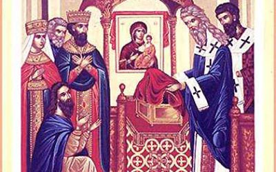 Aug 31: The Placing of the Precious Sash of Our Most Holy Lady the Mother of God