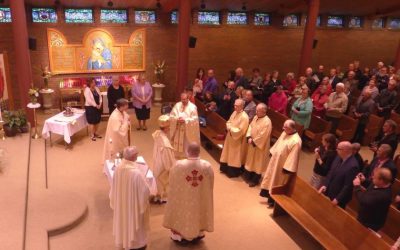 A gentle breeze offered by the Holy Spirit: Sub-deacons ordination in Calgary