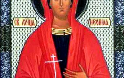 October 28; Twenty-third Sunday after Pentecost, Tone 6; the Holy Martyrs Terentius and Neonila; Our Venerable Father Stephen the Sabaite, Composer of Canons (9th c.); the Holy Martyr Parasceve of Iconium