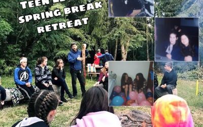 Young Adult  (Mar 15) and Teen Retreat (Mar 22-25)