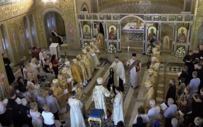 VIDEO: UGCC Bishops Gather for Great Vespers and Divine Liturgy at St. Sophia Parish in Rome