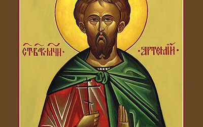 Oct 20; Nineteenth Sunday after Pentecost, Octoechos Tone 2; The Holy Great-Martyr Artemius (360-363)