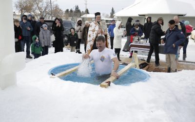 Red Deer: Outside Water Blessing and Renewal of Baptism on Sunday Jan 19th