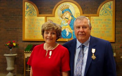 Stan and Marge Owerko Awarded the Order of Metropolitan Andrey Sheptytsky