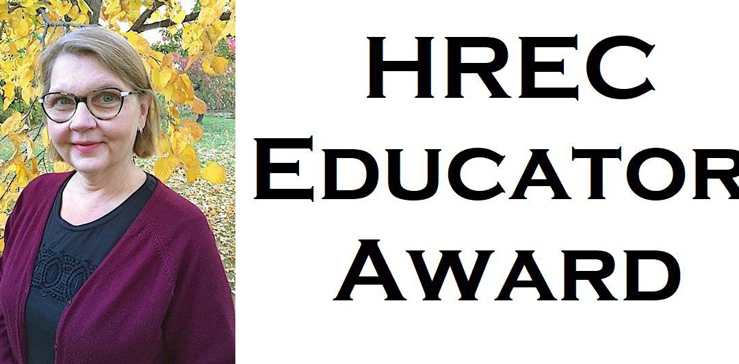 Winner of This Year’s HREC Educator Award for Holodomor Lesson Plan Development