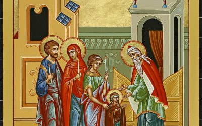 Explanation of the Entrance of the Holy Mother of God into the Temple Icon