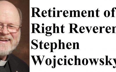 Bishop David Blessed the Retirement of Right Reverend Stephen Wojcichowsky.