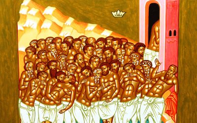 Mar 9; The Holy Forty Martyrs of Sebaste (321-23)