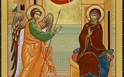 Icon of the Annunciation of the Most Holy Mother of God