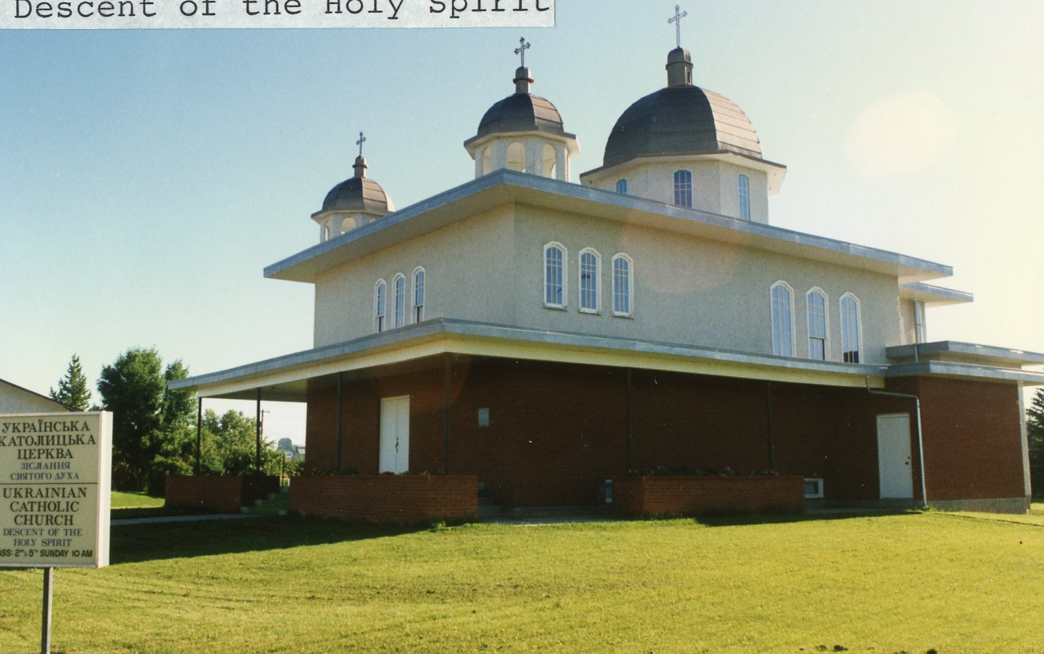 Descent of the Holy Spirit Parish - Bonnyville, AB (St. Paul District)