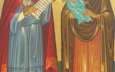 Fifteenth Sunday after Pentecost, Tone 6; Holy Prophet Zachariah and Elisabeth, Parents of John the Baptist; 2 Corinthians 4:6-15; Matthew 22:35-46