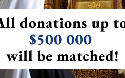 Eparchy of Edmonton Family Pledged to Match all Donations in Support of Humanitarian Aid in Ukraine up to $500,000