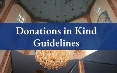 Donations in Kind – Guidelines