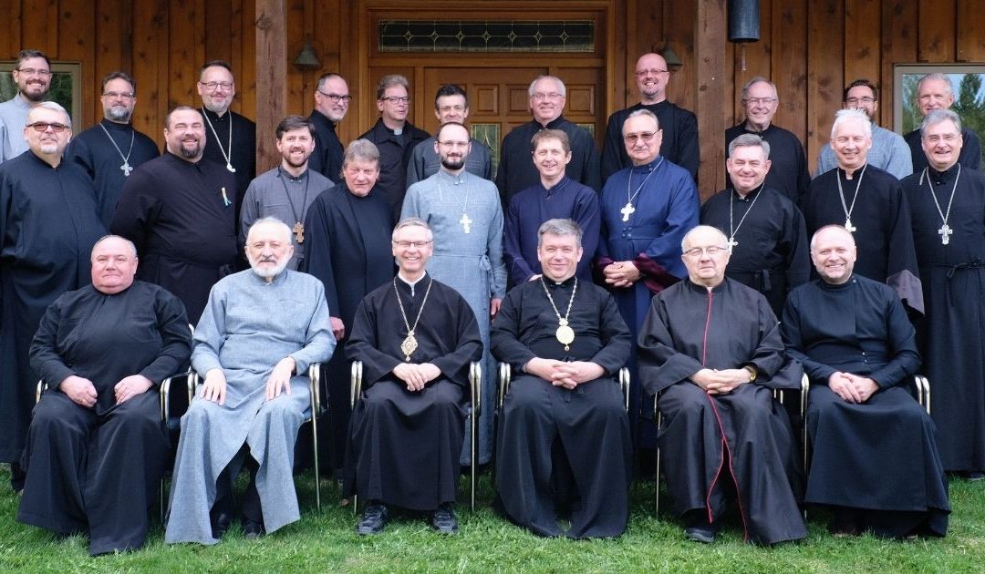 2022 Eparchial Clergy Retreat in Caroline Alberta