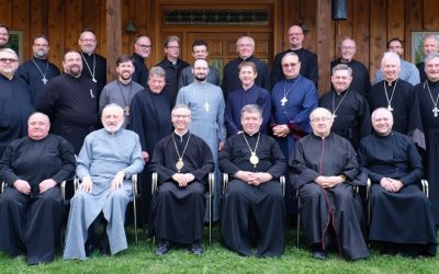 2022 Eparchial Clergy Retreat in Caroline Alberta