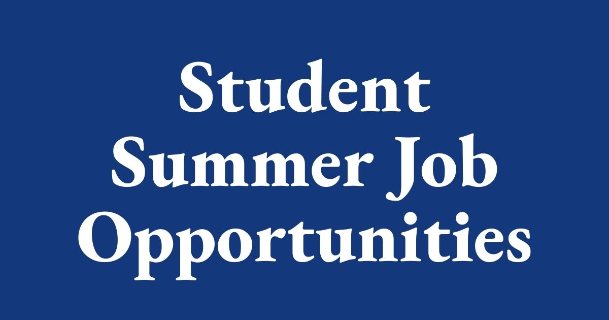 Student Summer Jobs In Ottawa