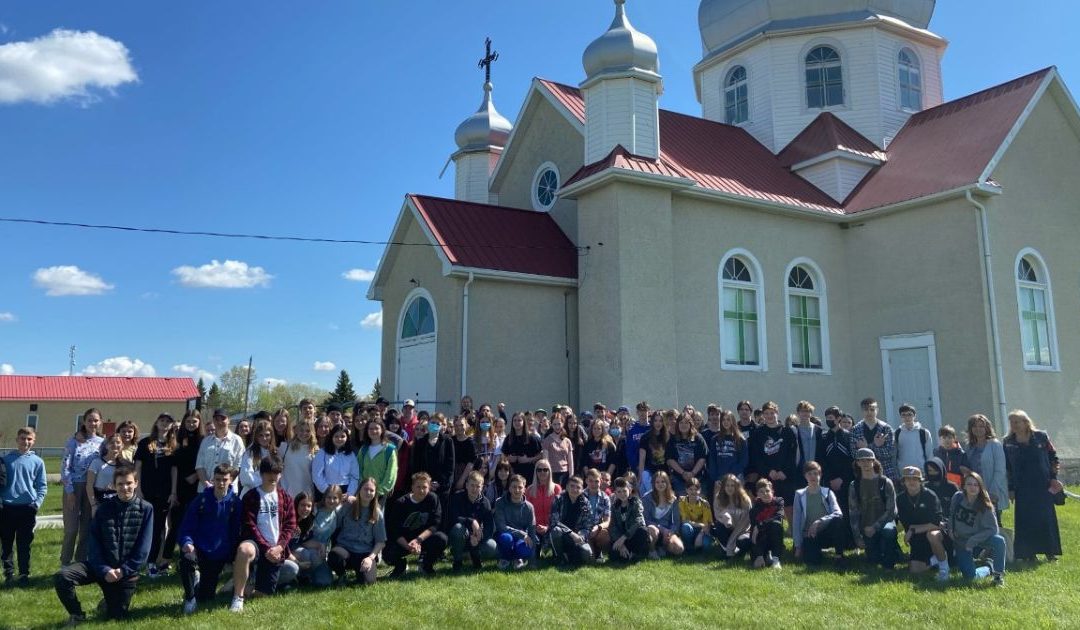 Students of St. Brendan Catholic Junior Highschool Learn About Ukrainian Catholic Faith