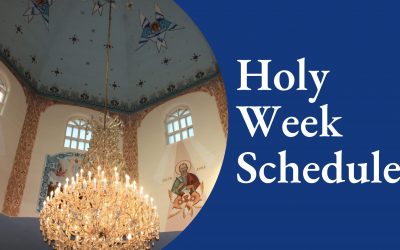 Holy Week Schedule at Holy Eucharist Parish Edmonton