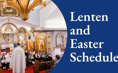 St. Vladimir Red Deer Lenten and Easter Schedule
