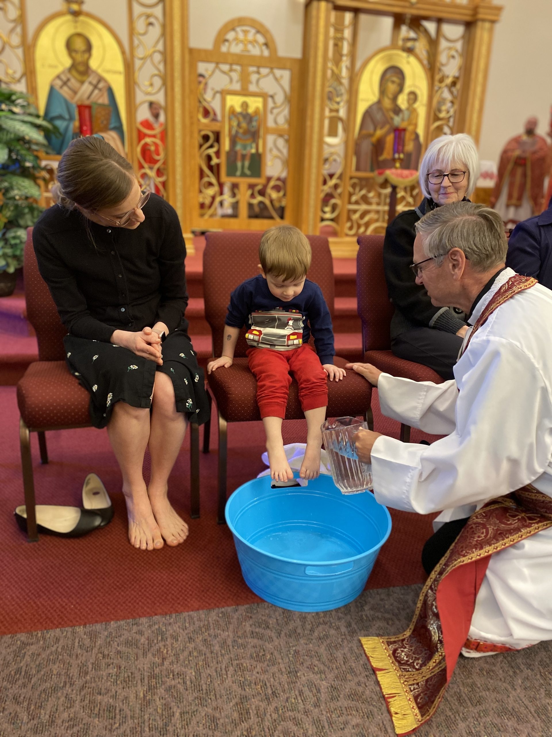 Ukrainian Catholic Washing of the Feet