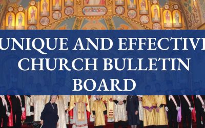 How to Have a Unique and Effective Church Bulletin Board