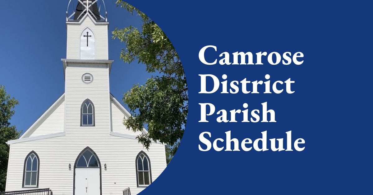 Camrose District Parish Schedule
