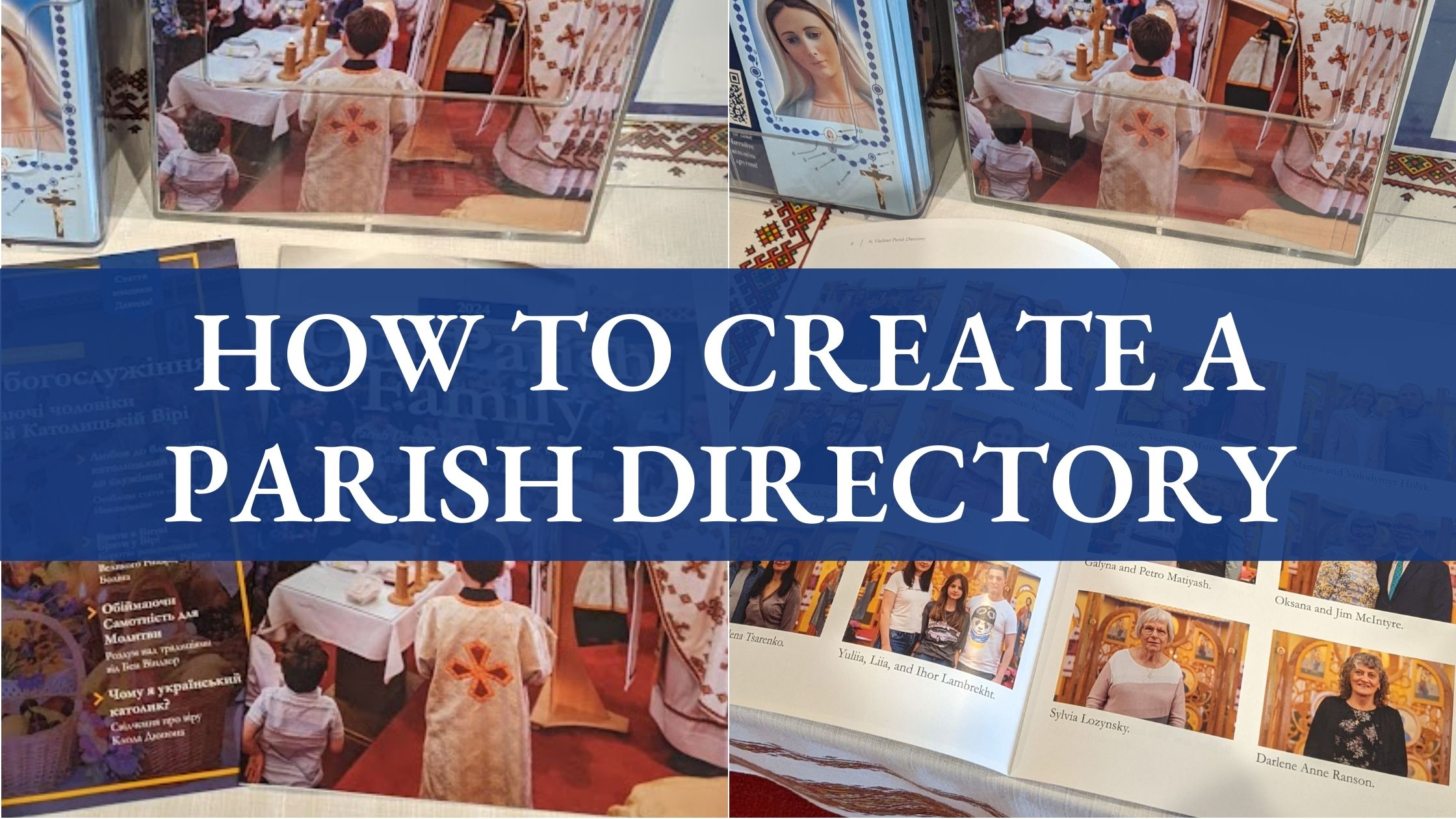 How to Create a Parish Directory