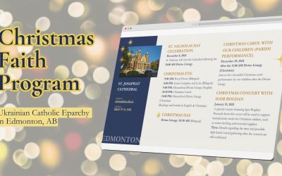 Christmas Joy in Our Eparchy: Find Services and Celebrations Near You